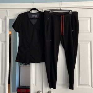 Lago L Black Joggers and FREE Matching M Grey's Anatomy Top